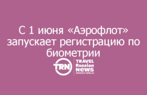С 1 июня «Аэрофлот» запускает регистрацию и посадку по биометрии в Шереметьево и Пулково