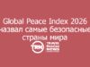 Global Peace Index 2026 назвал самые безопасные страны мира