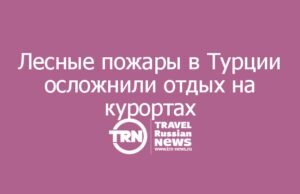 Лесные пожары в Турции осложнили отдых на курортах, но угрозы отелям власти не видят